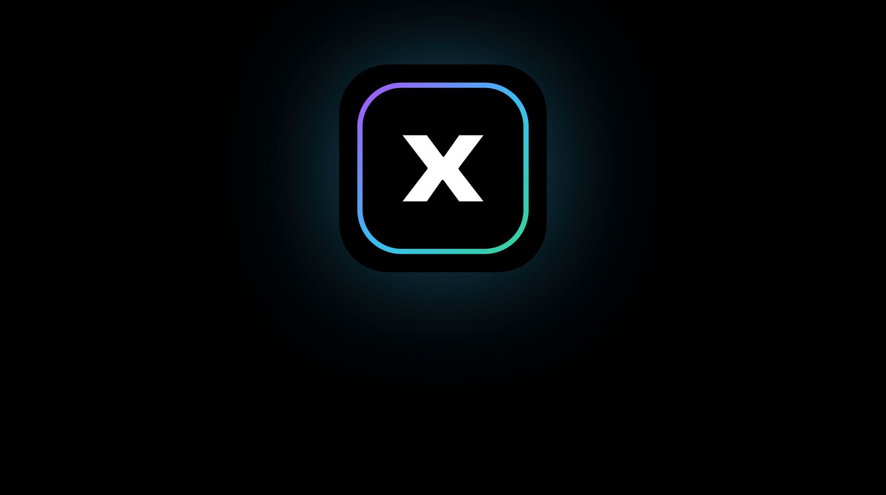 KI-generierte Aufnahme: das XAICORE-Zeichen